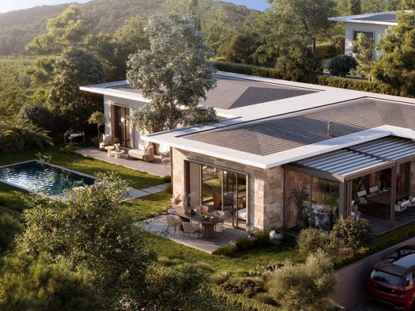 Folkart Country Urla, Zeytinli Bahçe Mahallesi'nde yer alan bu eşsiz 4+1 villa, 800 m2 büyüklüğündeki parsel alanında konumlanmıştır. 250 m2 brüt, 160 m2 net kullanım alanına sahip olan Tek Kat villa, 4 oda, 4 banyo, ve kış bahçesi gibi özel detaylara sahiptir. Kasım 18, 2025